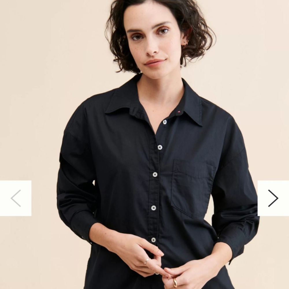 Anthropologie Maeve The Bennet Button Down Shirt Size S